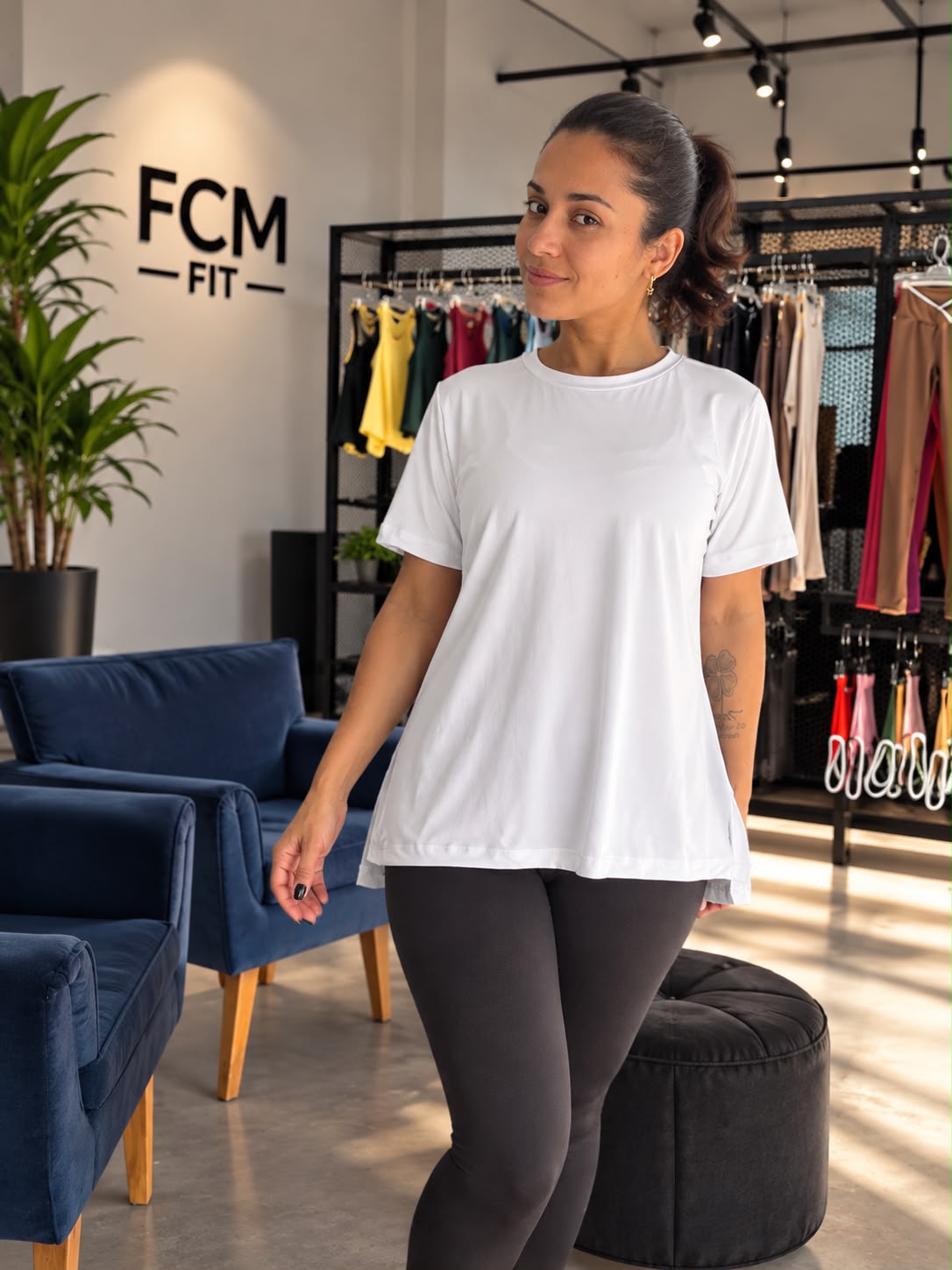 Camiseta Fitness Feminina Premium Academia Treino Esportiva