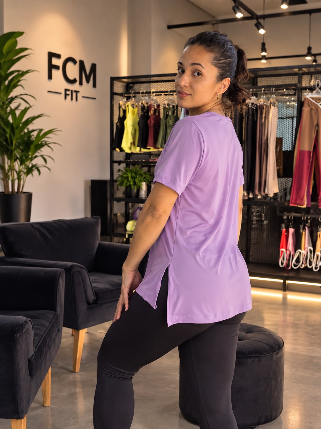 Camiseta Fitness Feminina Premium Academia Treino Esportiva