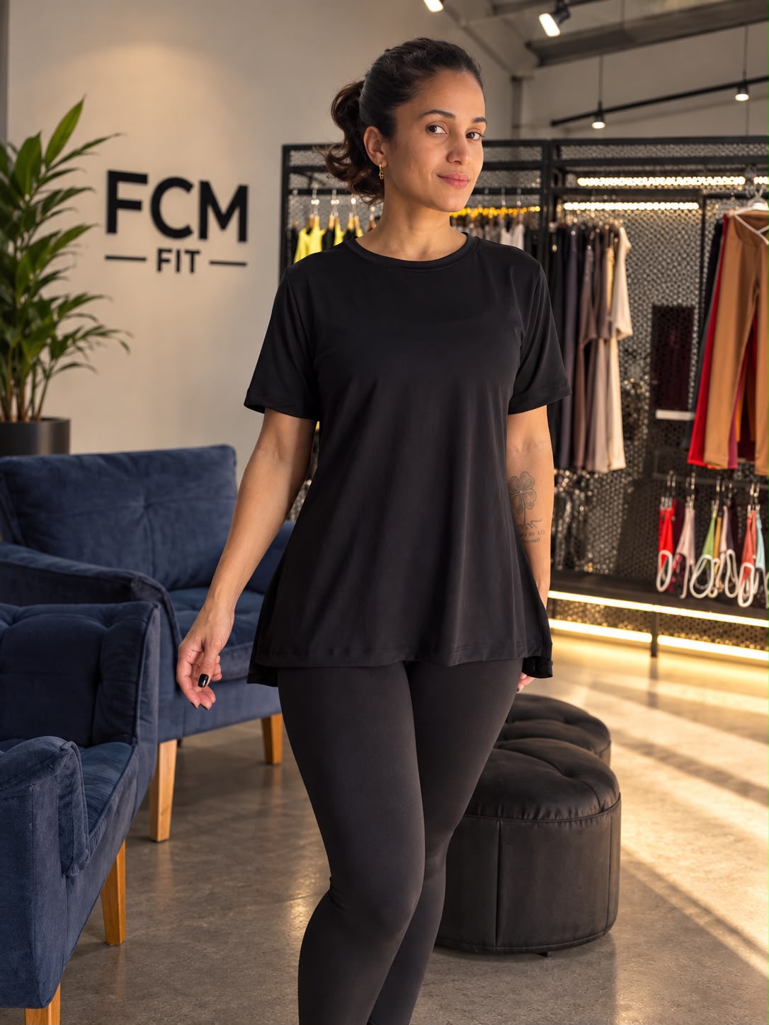 Camiseta Fitness Feminina Premium Academia Treino Esportiva